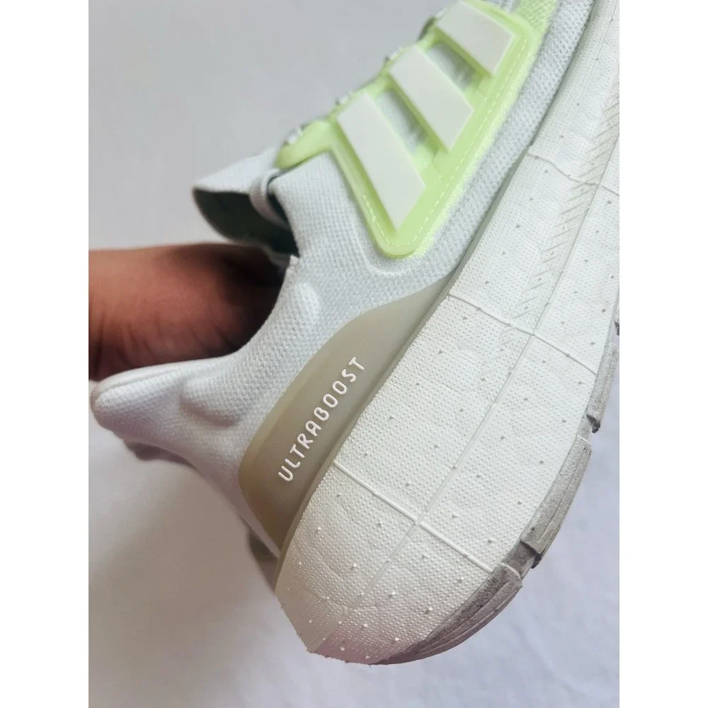 Adidas Ultra Boost Light Womens Training Running Shoes Sneakers Green Spark 10.5